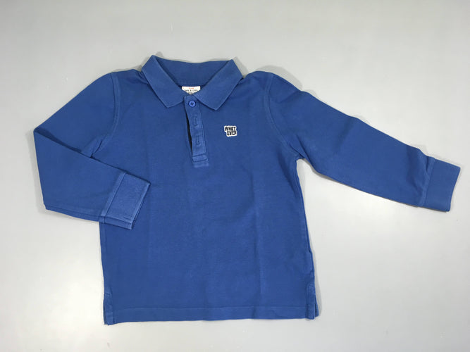 Polo m.l bleu what ever, moins cher chez Petit Kiwi