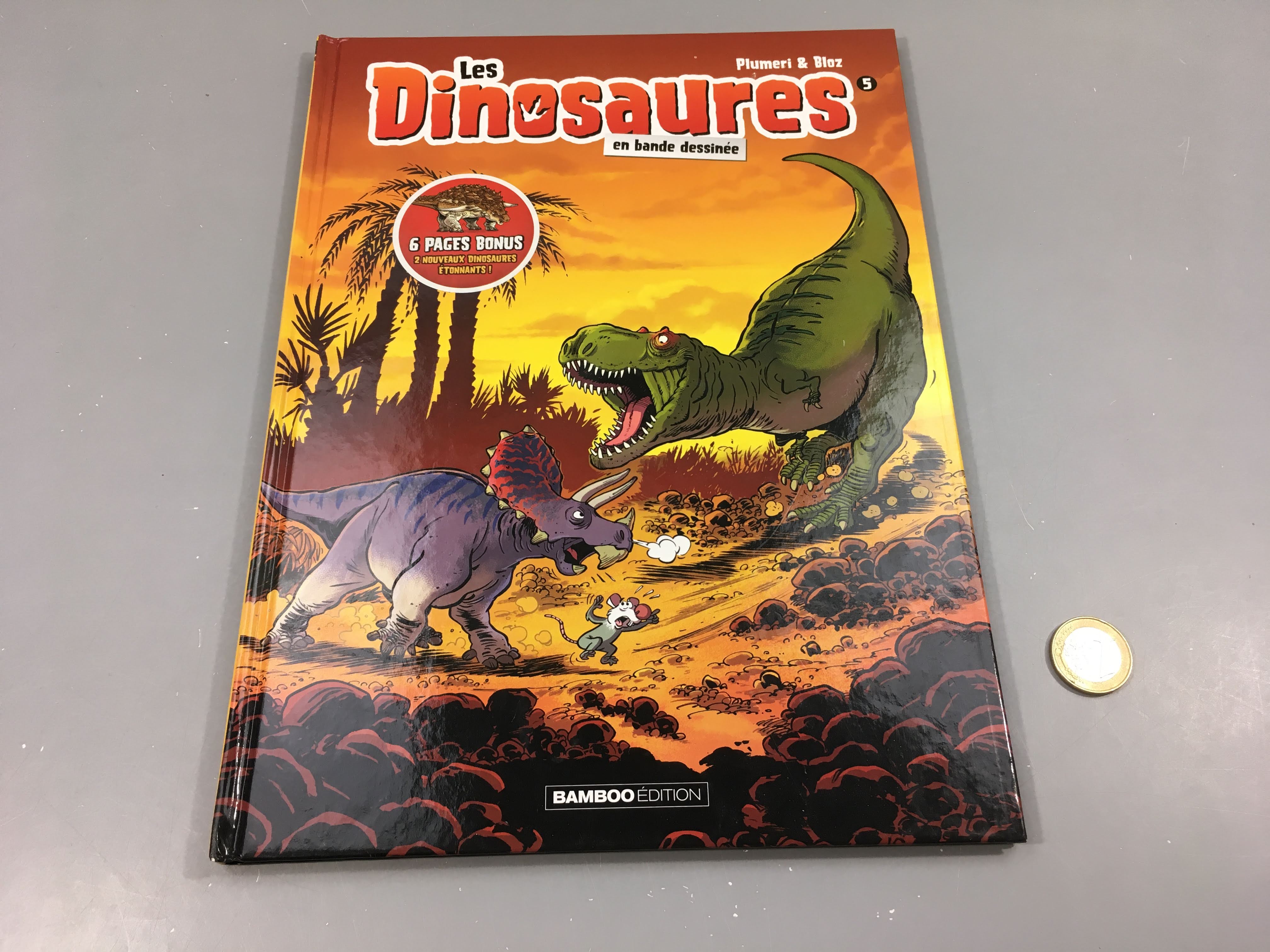 Les dinosaures en BD
