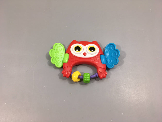 Hochet hibou, moins cher chez Petit Kiwi