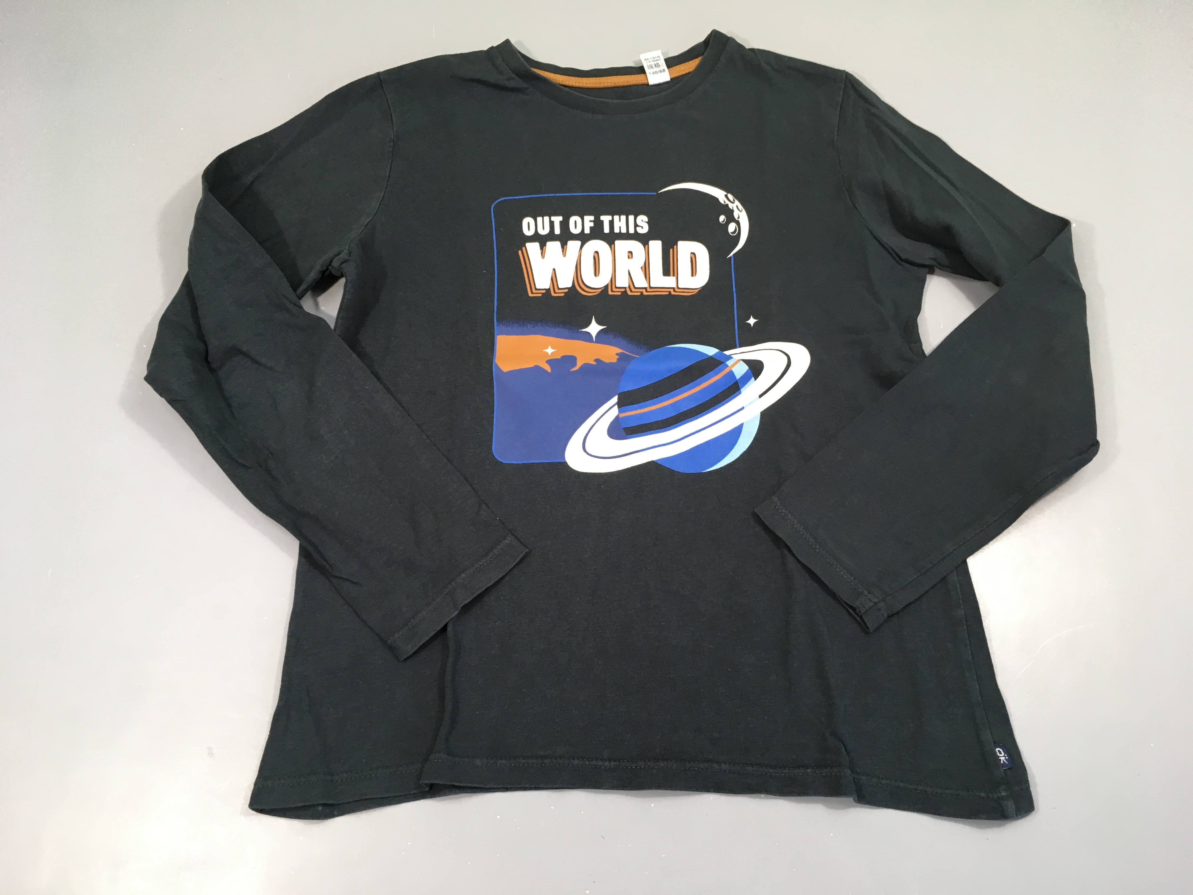 T-shirt m.l bleu marine World