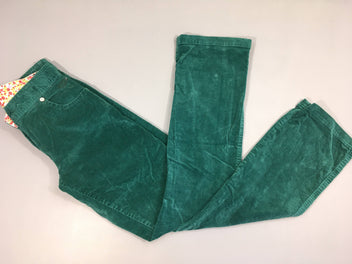 Pantalon velours vert