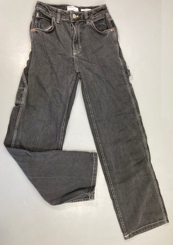 Jeans Straight anthracite poches latérales, moins cher chez Petit Kiwi