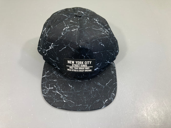 Casquette noire New York, moins cher chez Petit Kiwi