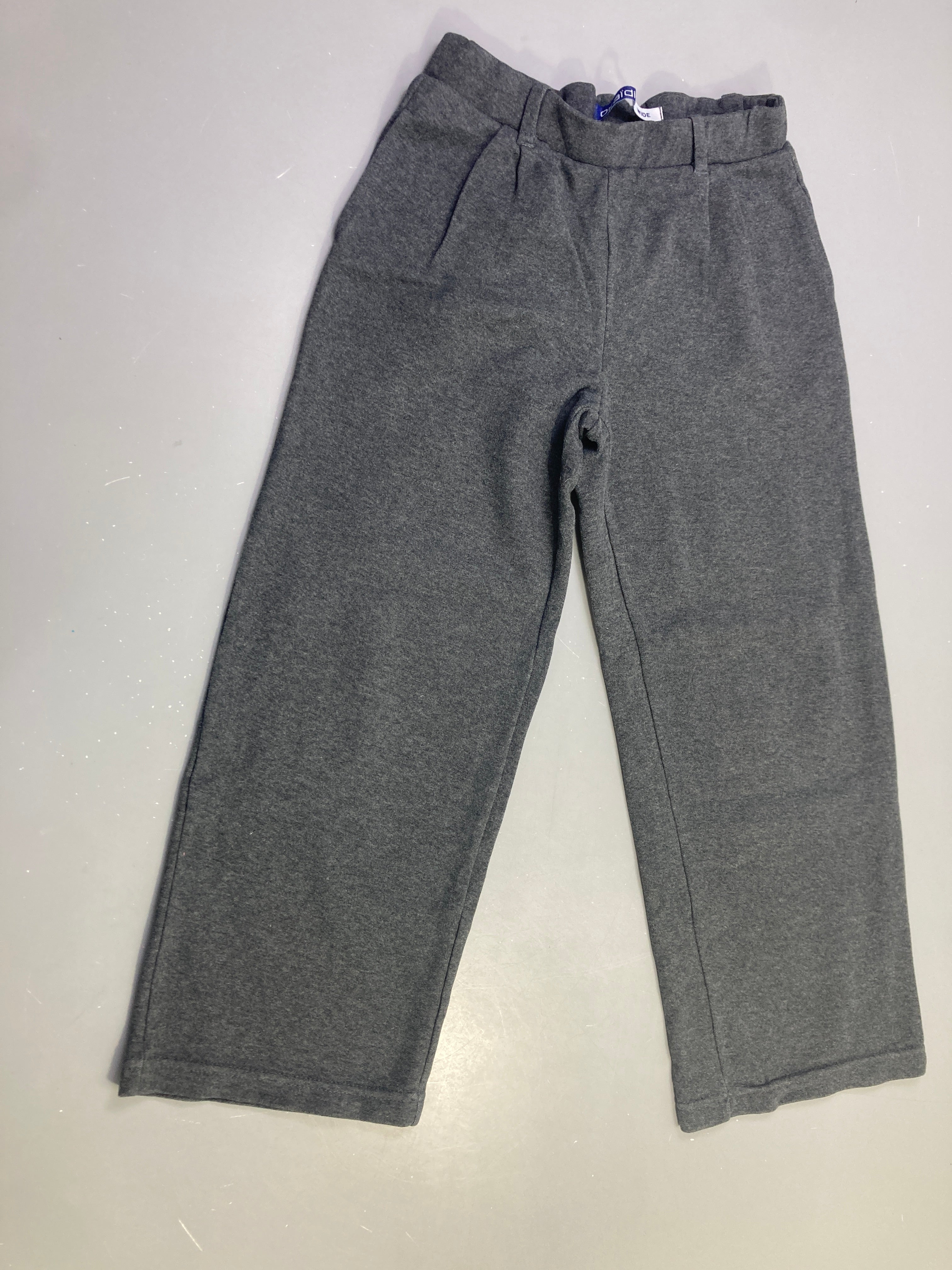 Pantalon molleton grisWide