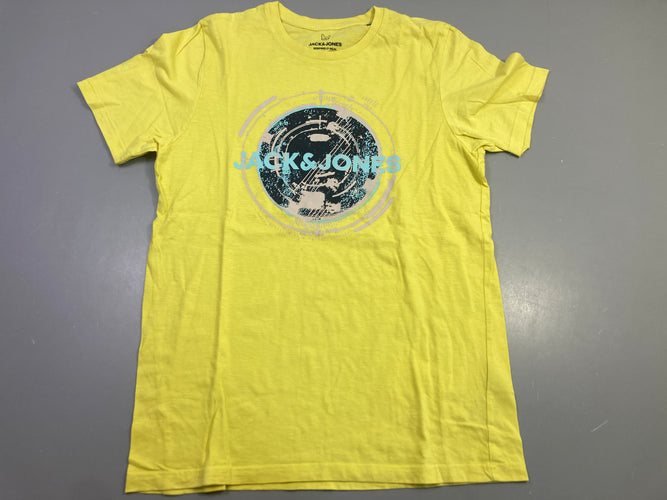 T-shirt m.c jaune Keeping It Real, moins cher chez Petit Kiwi