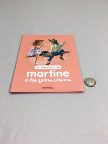 Martine et les quatres saisons, je commence à lire, moins cher chez Petit Kiwi