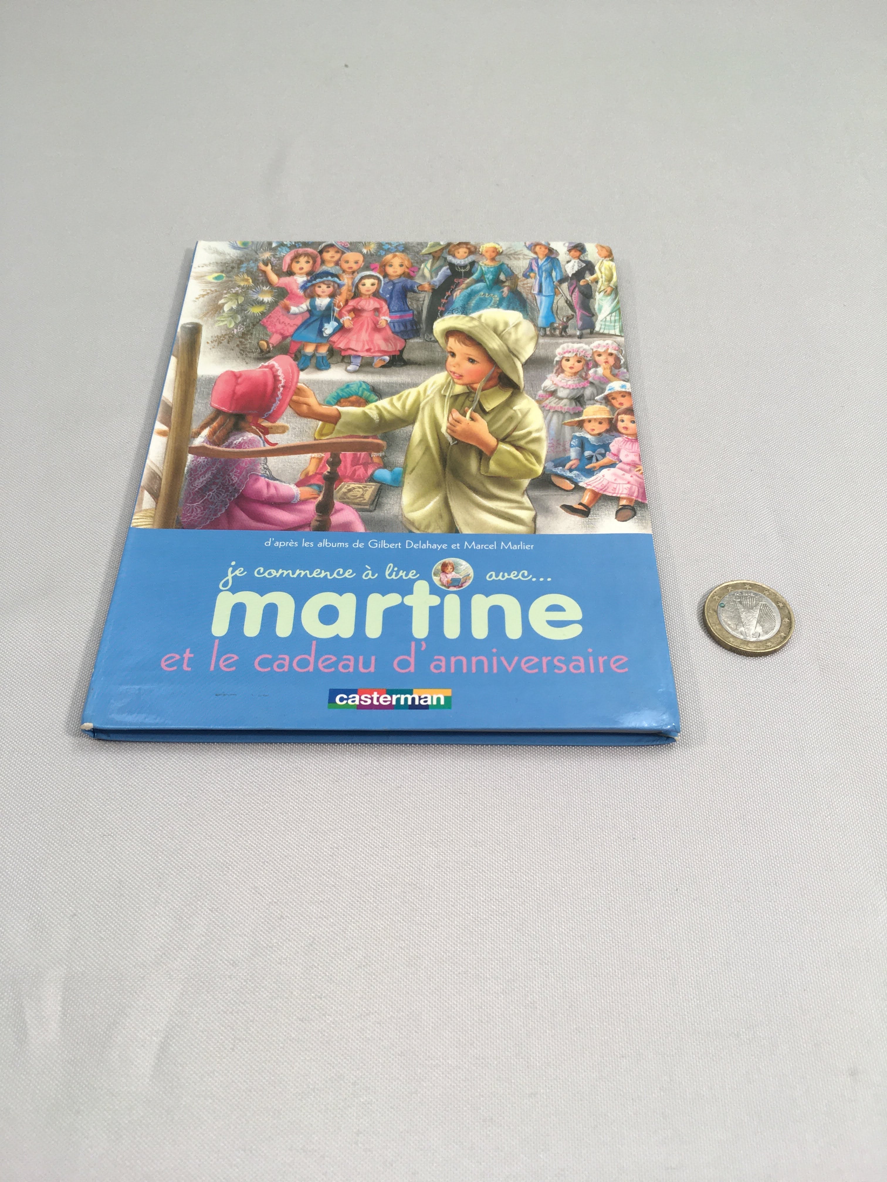 Martine et le cadeaux d'anniversaire, je commence à lire