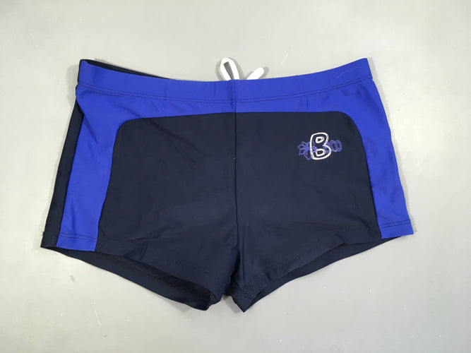 Maillot boxer bleu marine/bleu Beco, moins cher chez Petit Kiwi