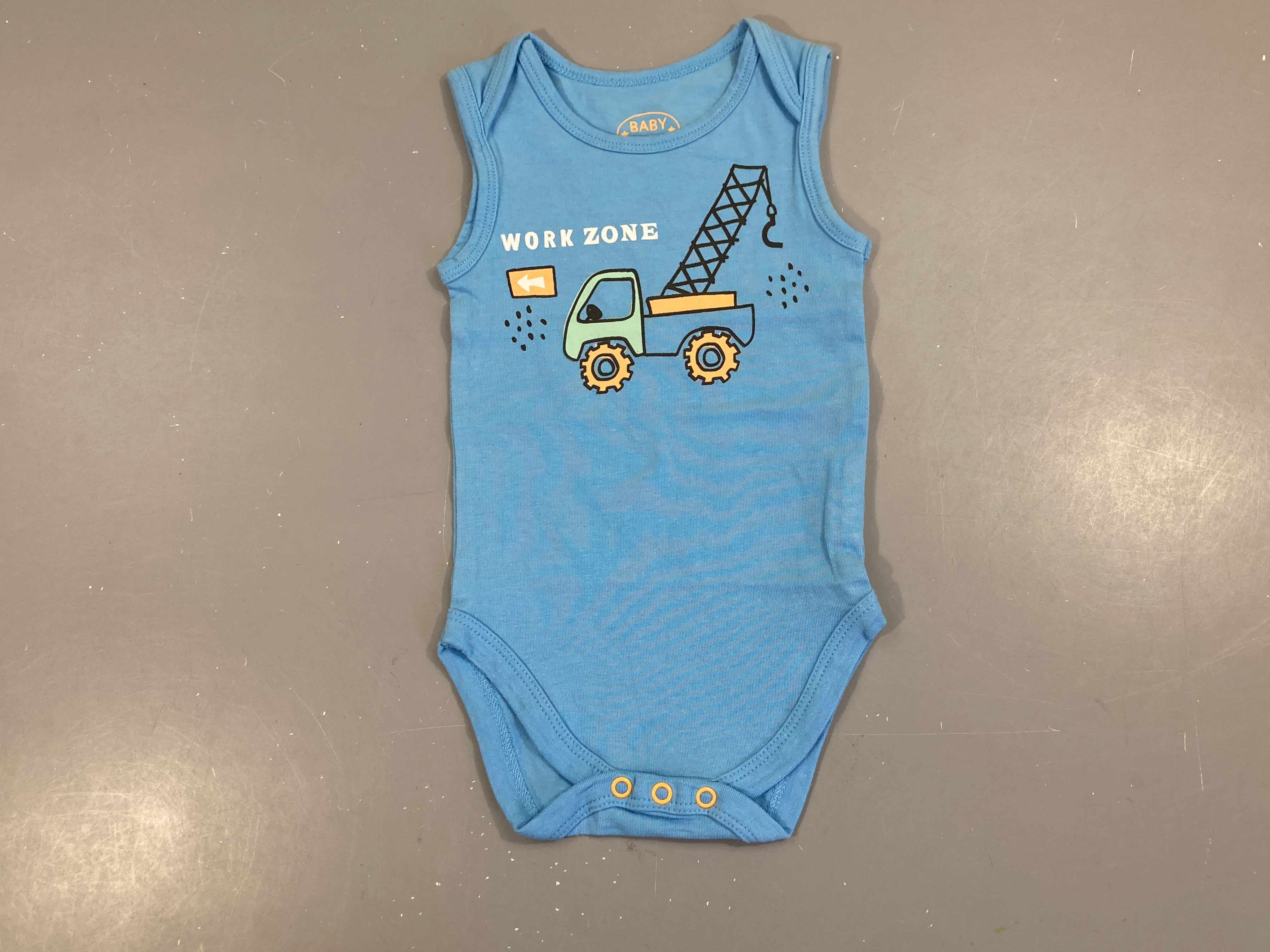 Body s.m bleu  camion grue