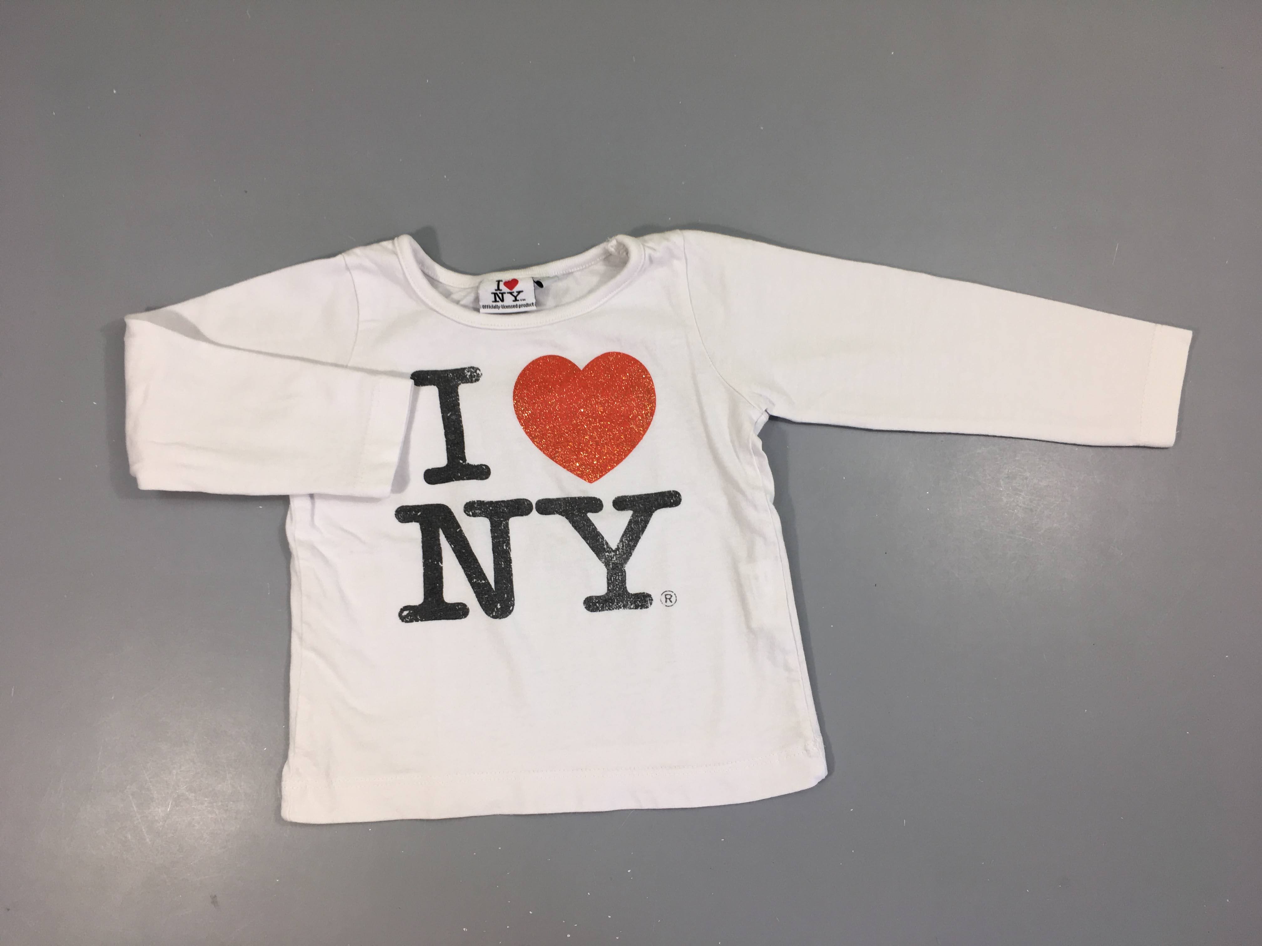 T-shirt ml bc I coeur irisé