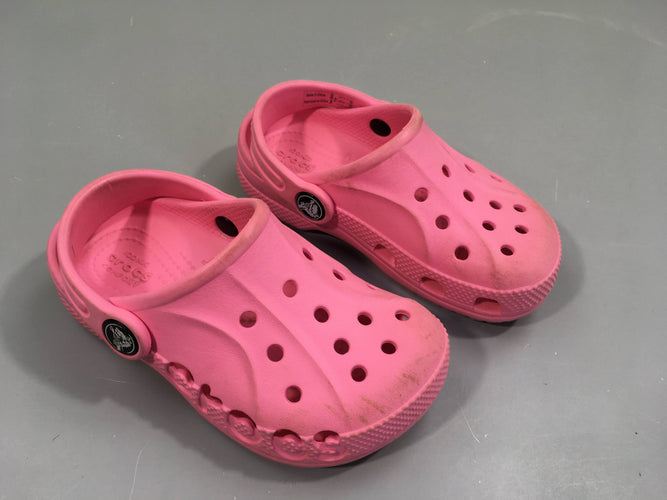 Crocs roses C9, 25-26, moins cher chez Petit Kiwi