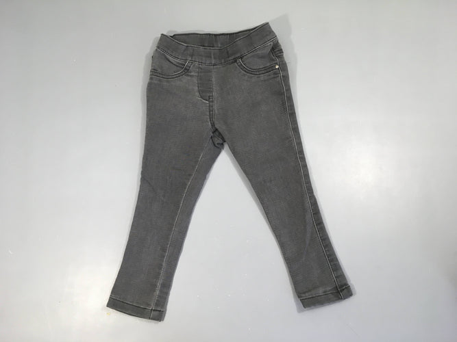 Jegging gris, moins cher chez Petit Kiwi