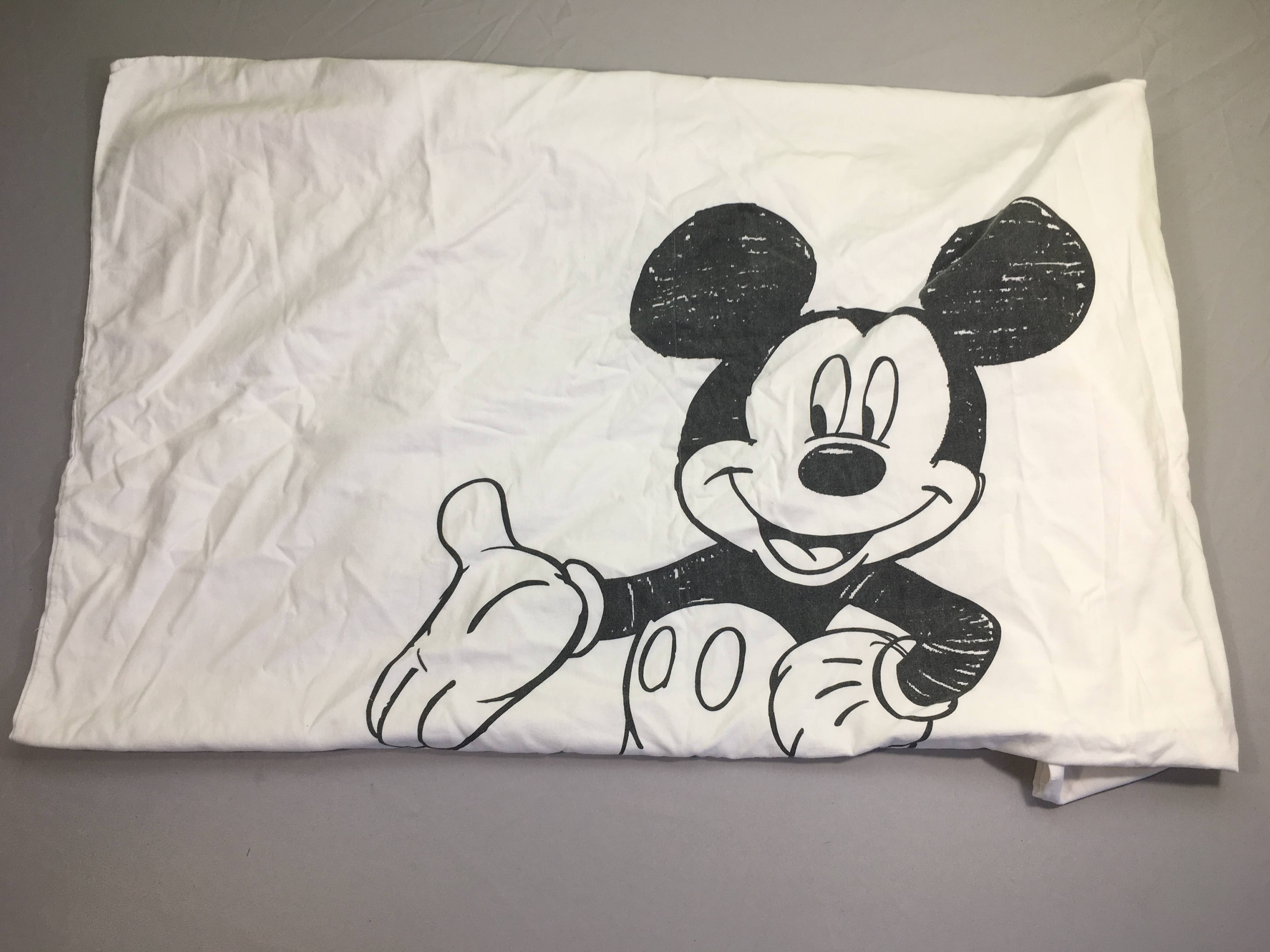 Housse de couette blanche Mickey