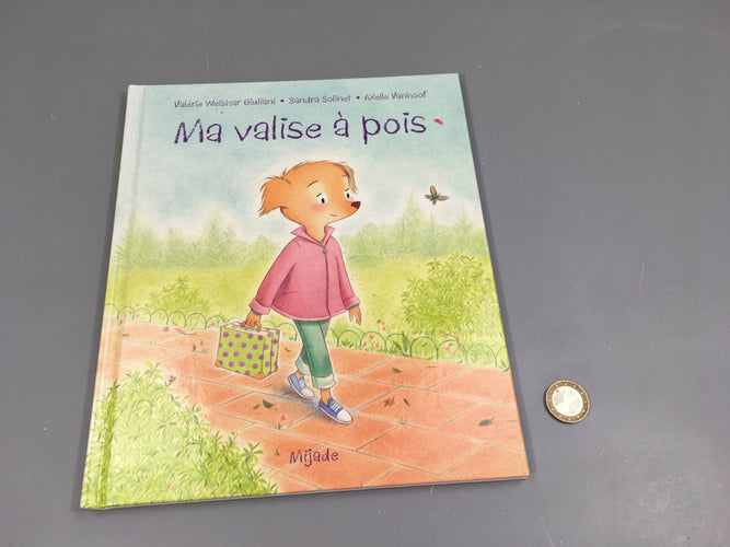 Ma valise à pois, moins cher chez Petit Kiwi
