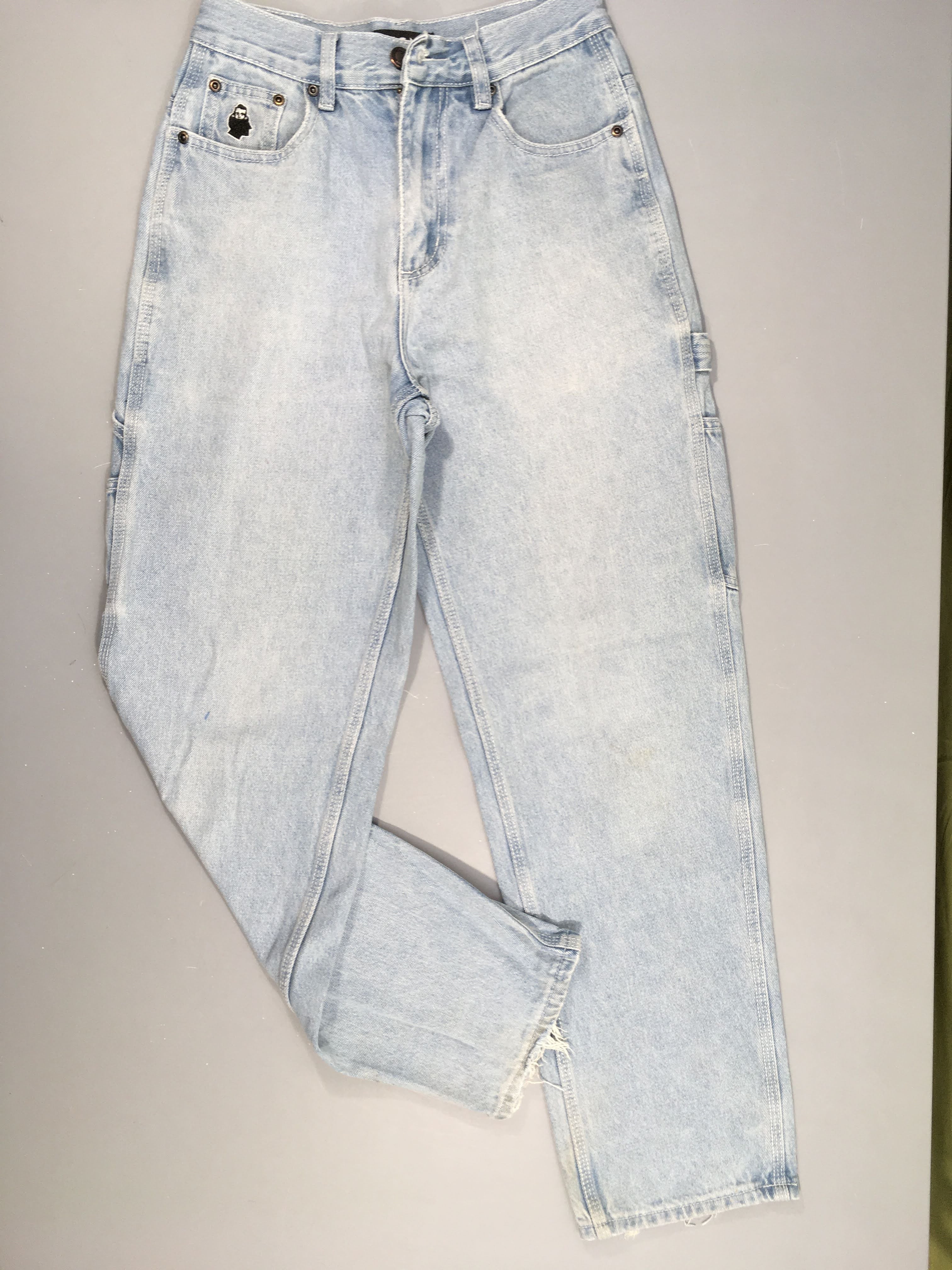 Jeans NNSNS Yeti Trousers 25-30 effiloché bas Quelques taches voir photos