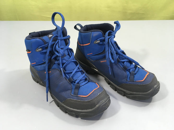 Bottines imperméables de randonnée - MH120 MID, 35, moins cher chez Petit Kiwi