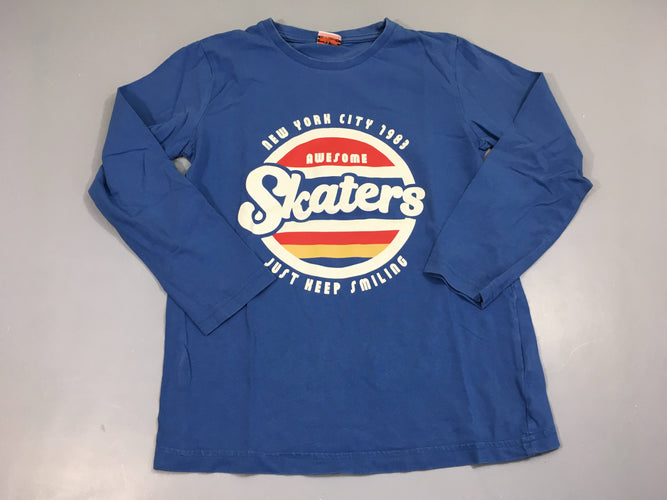 T-shirt m.l bleu Skaters, moins cher chez Petit Kiwi