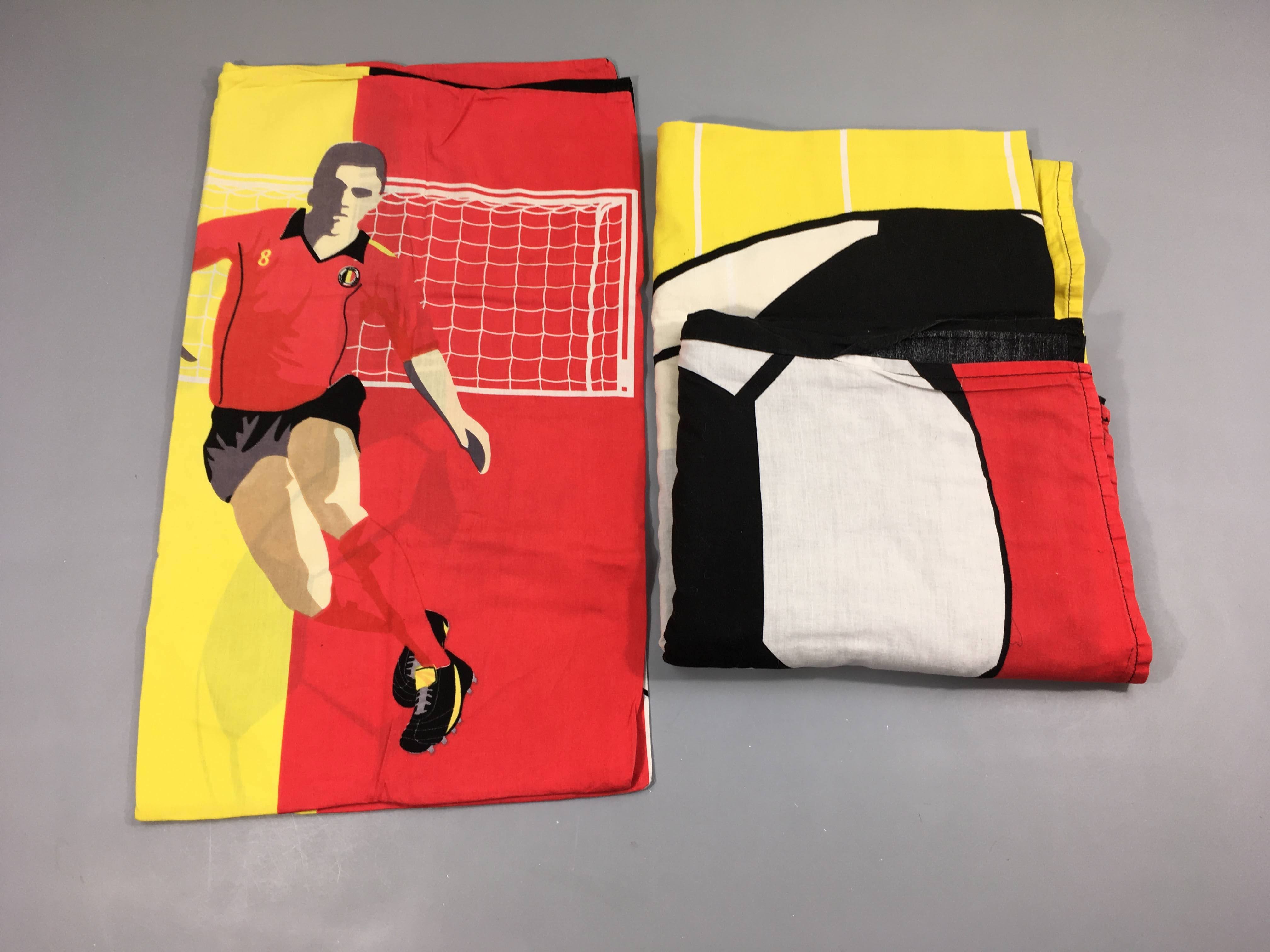 Housse de couette + taie Diable rouge