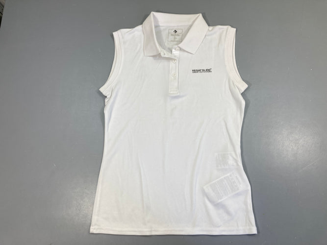 Polo souple s.m blanc Regatta 34, moins cher chez Petit Kiwi