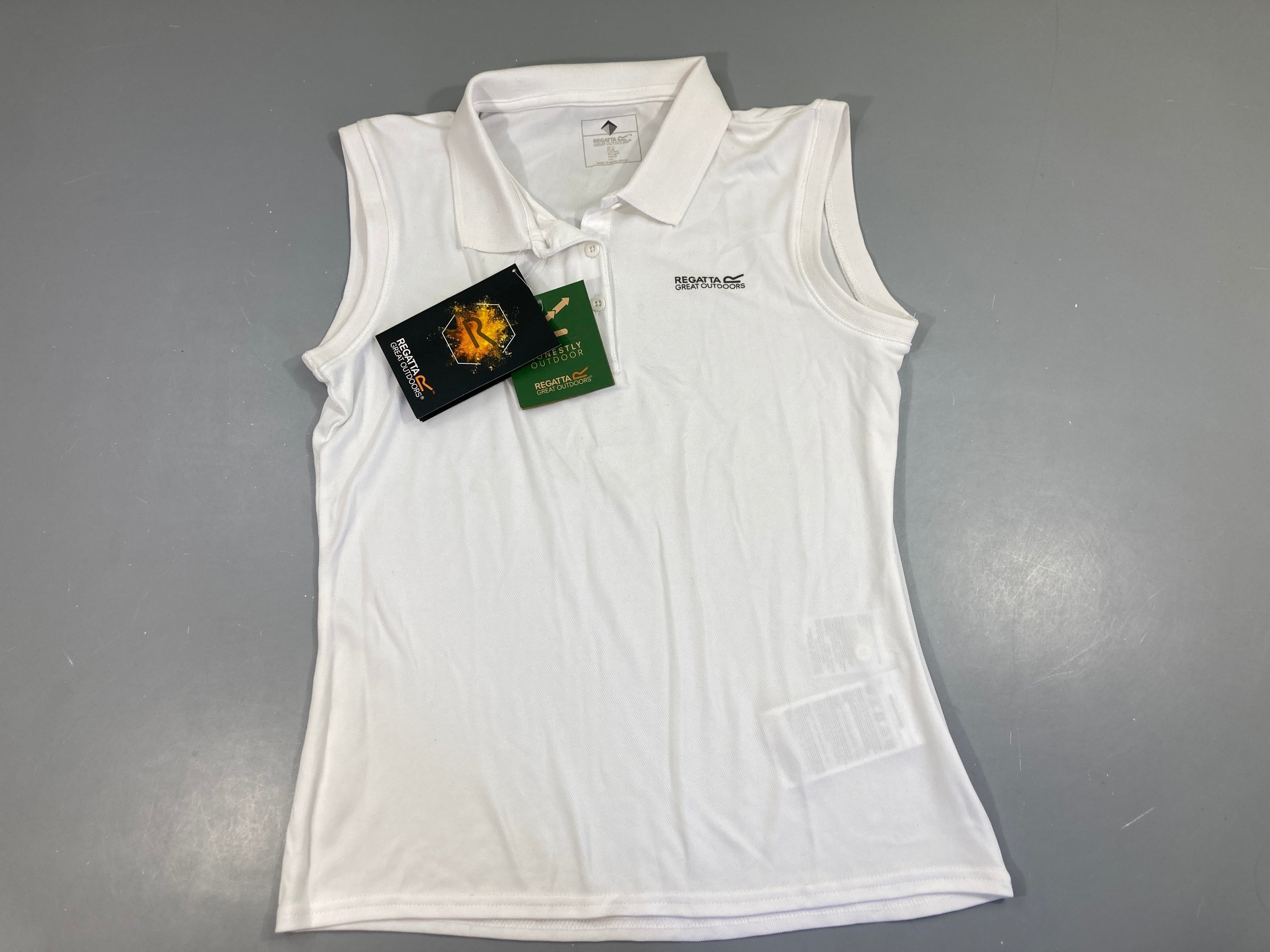 Neuf-Polo souple s.m blanc Regatta 38