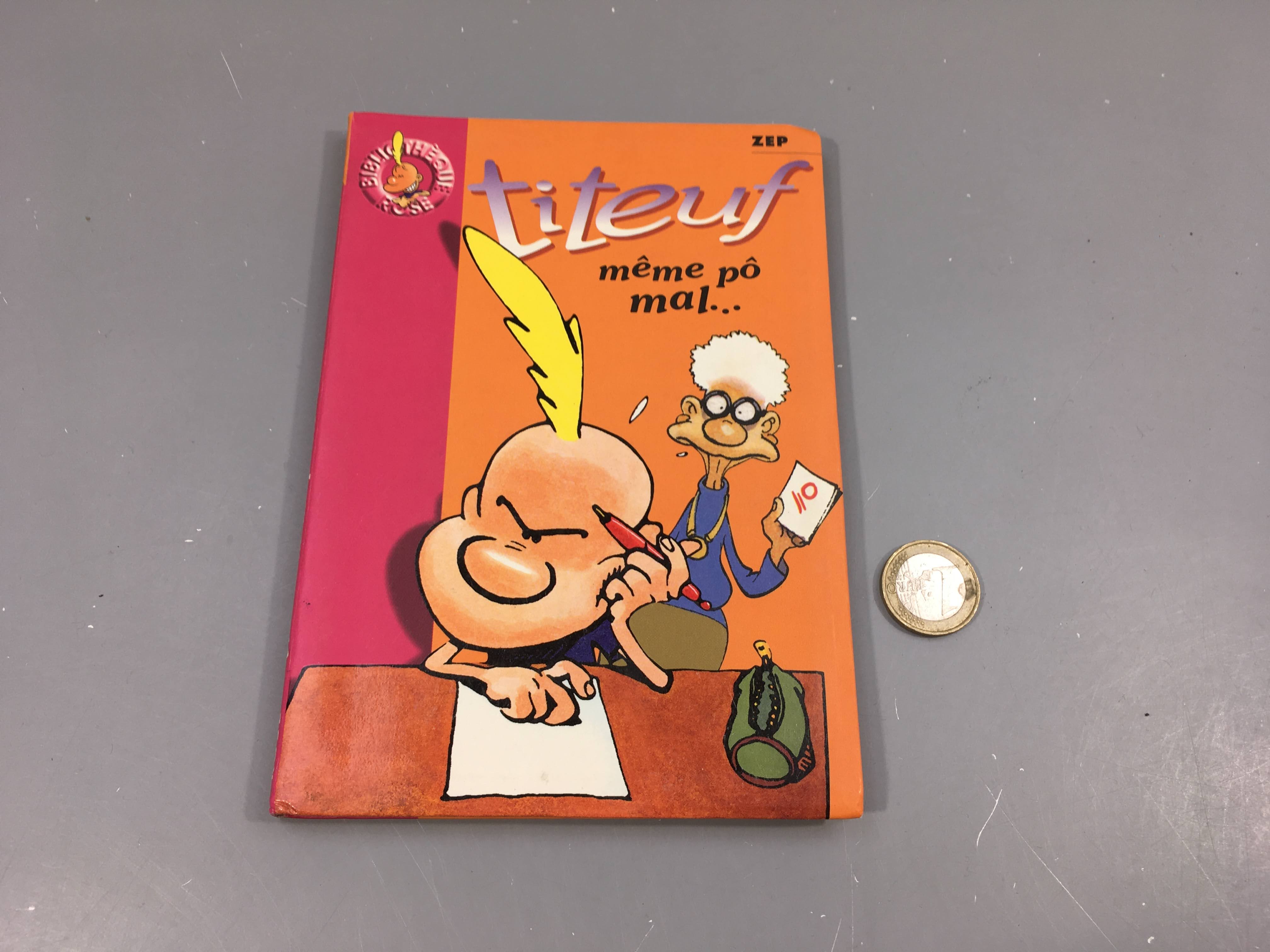 Titeuf même pô mal..., La bibliothèque rose