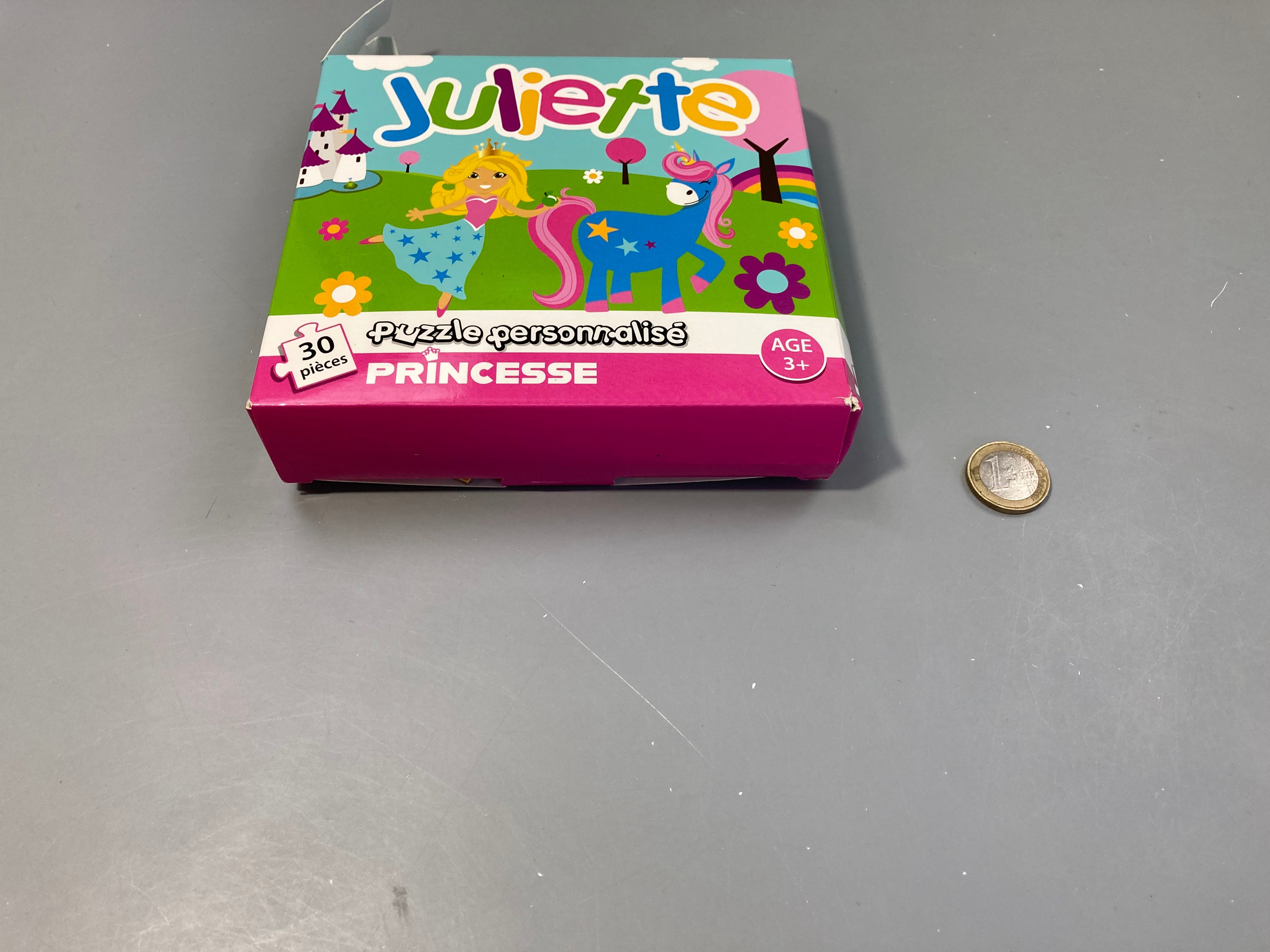 Petit puzzle Princesse Juliette, 30 pcs, +3a boite abîmée