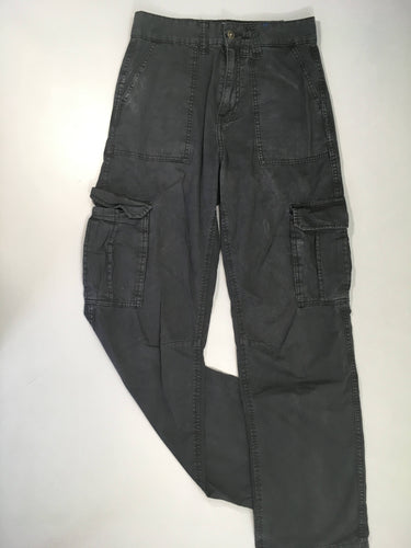 Pantalon cargo bleu foncé, moins cher chez Petit Kiwi