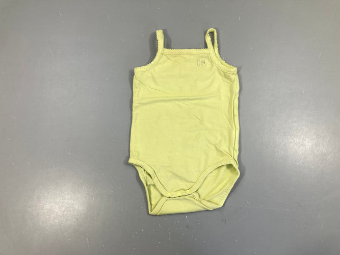 Body s.m vert anis, moins cher chez Petit Kiwi