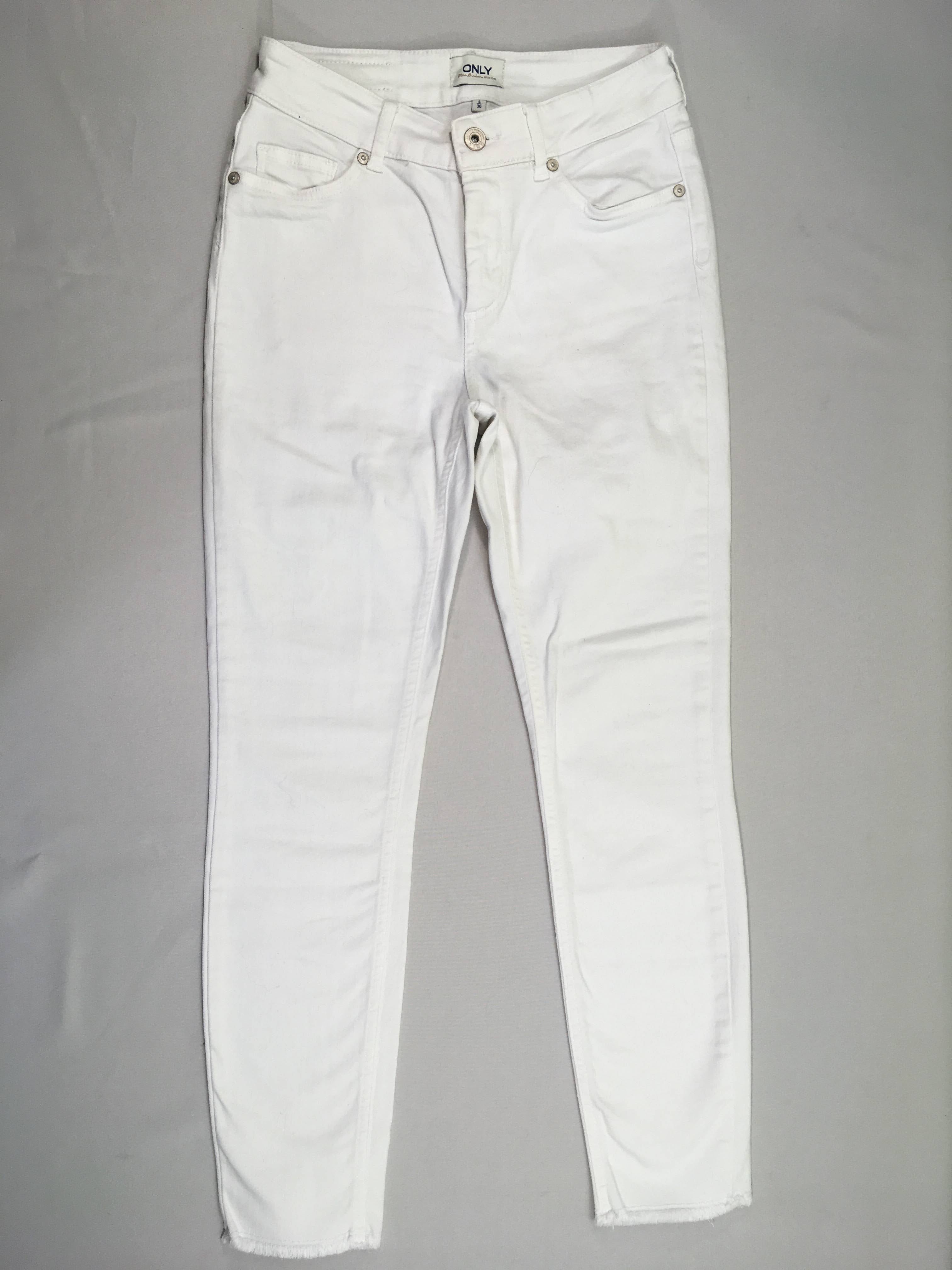 Pantalon blanc, taille S
