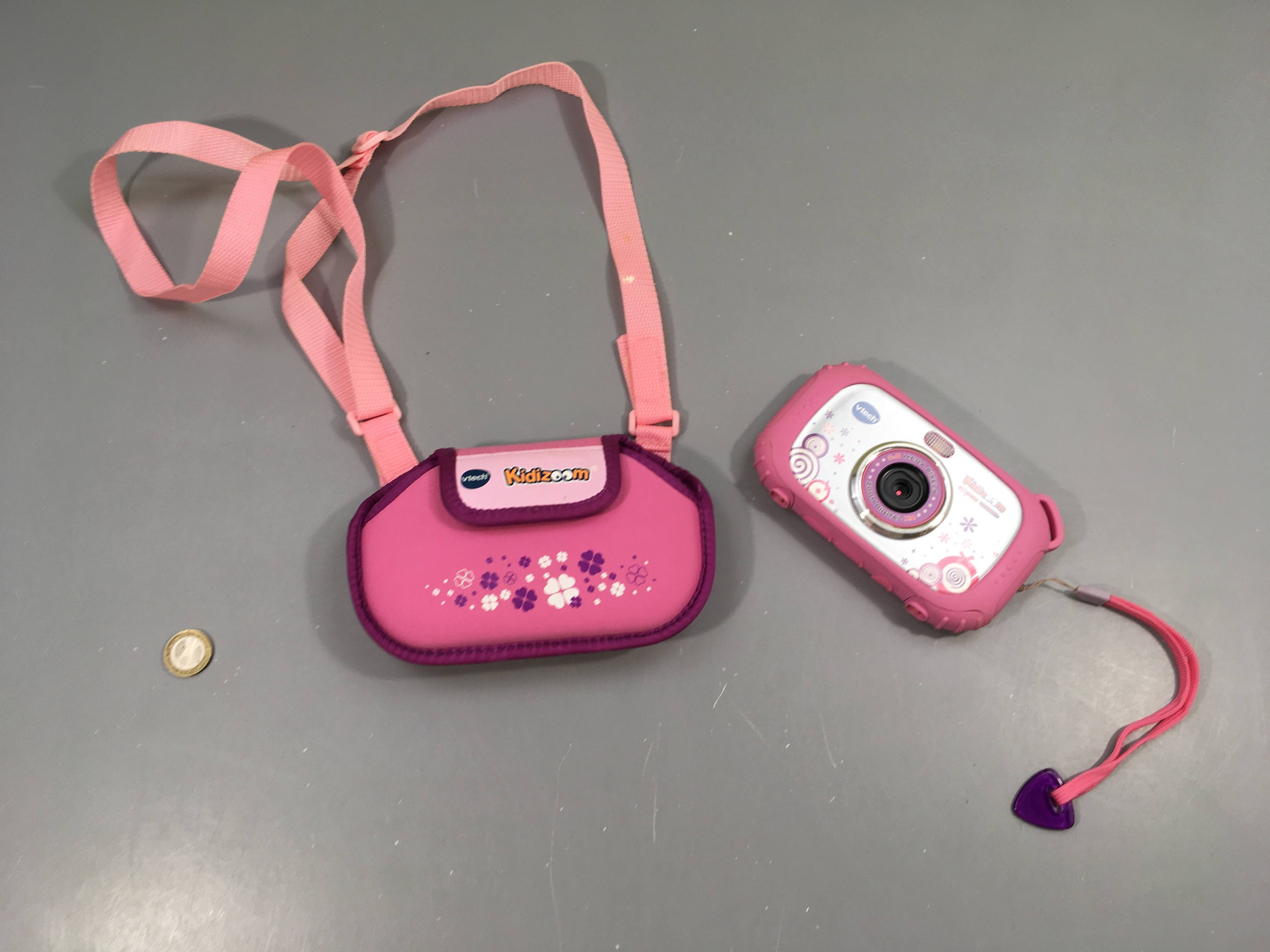 Kidizoom touch connect rose avec pochette - fonctionne