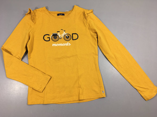 T-shirt m.l orange Goog vélo, moins cher chez Petit Kiwi