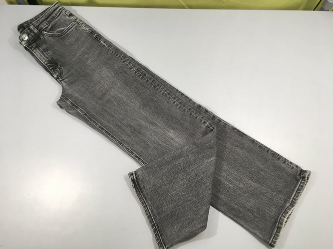 Jeans large gris foncé, 26/30, moins cher chez Petit Kiwi