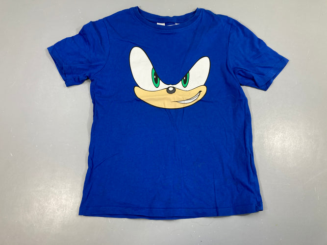 T-shirt m.c bleu Sonic, moins cher chez Petit Kiwi