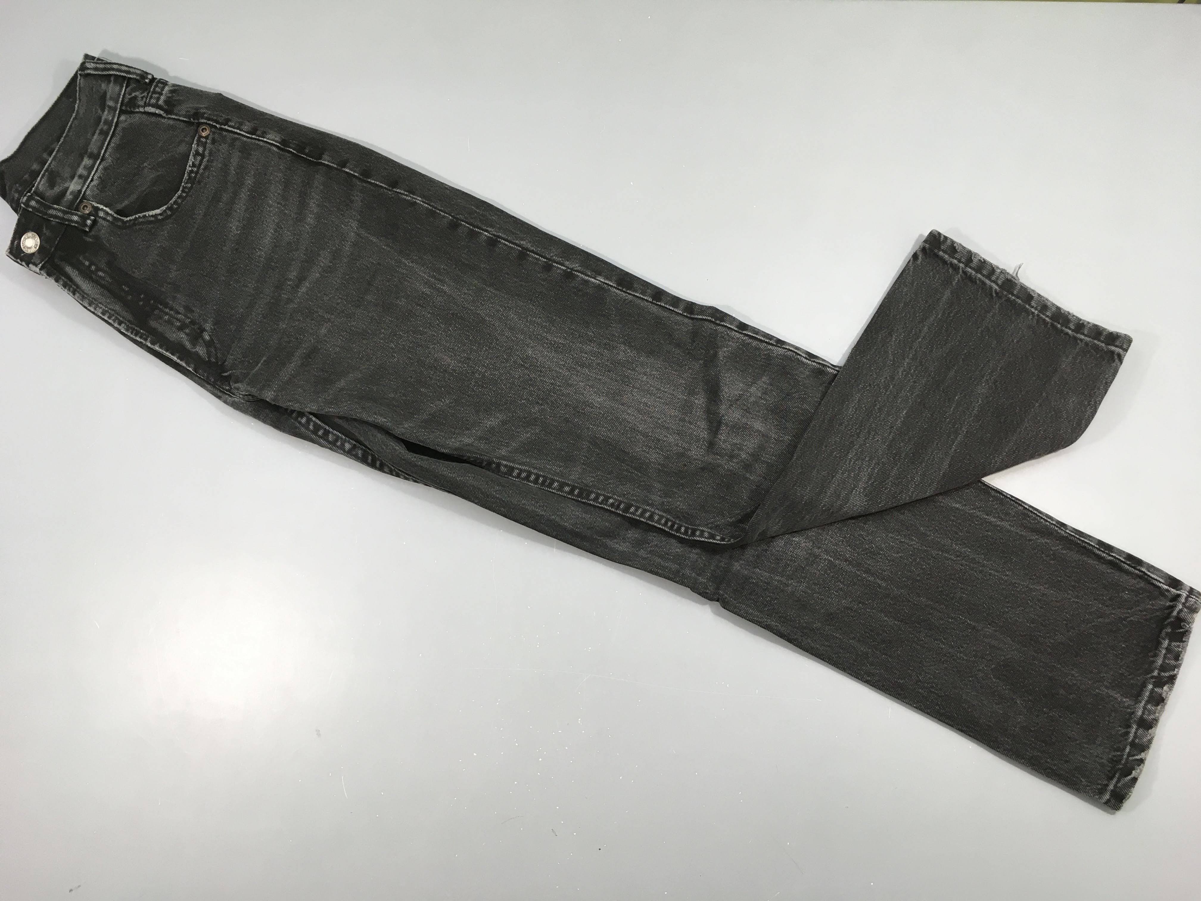 Jeans straight noir, 34