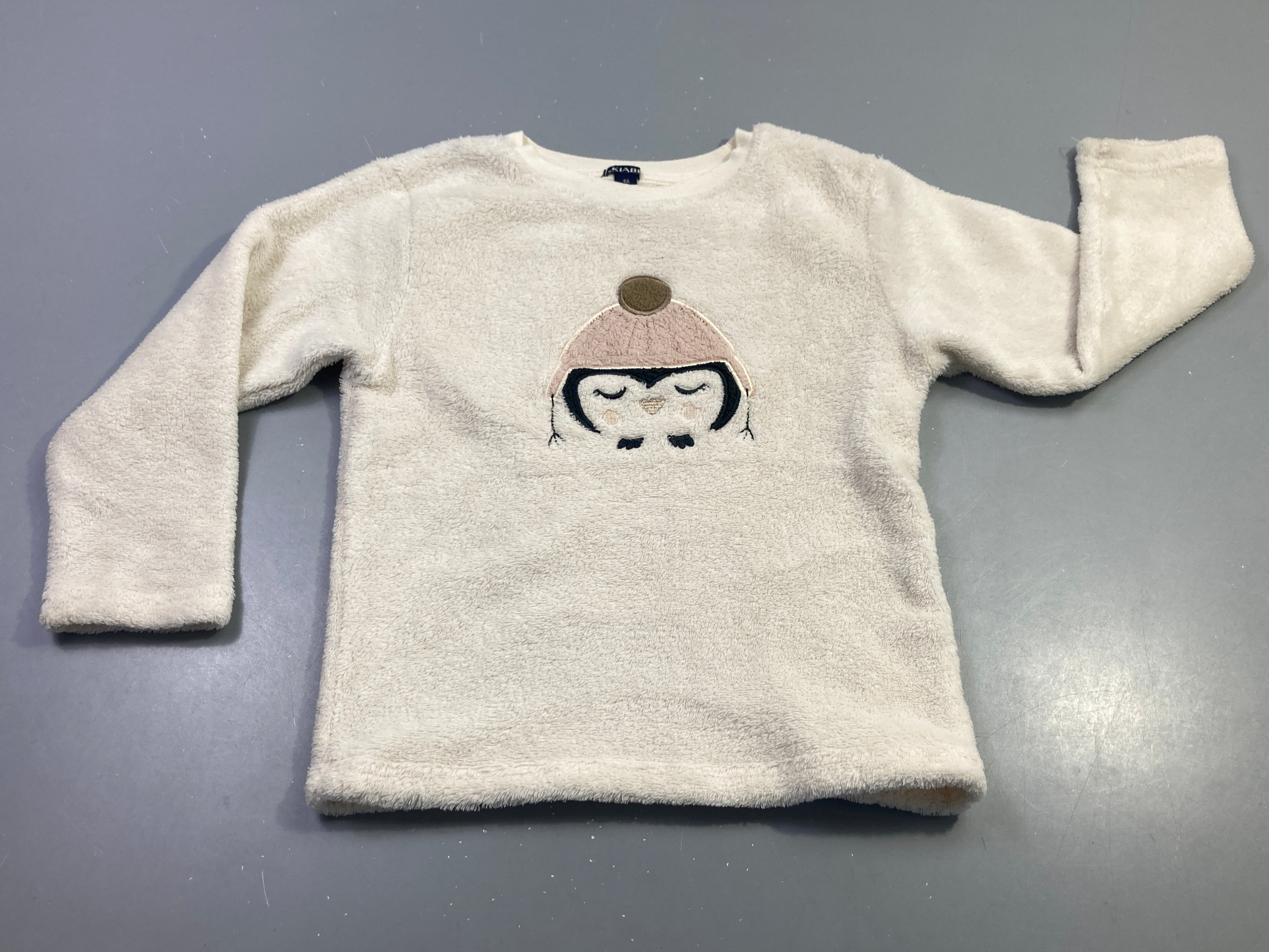 Pull écru pingouin polaire