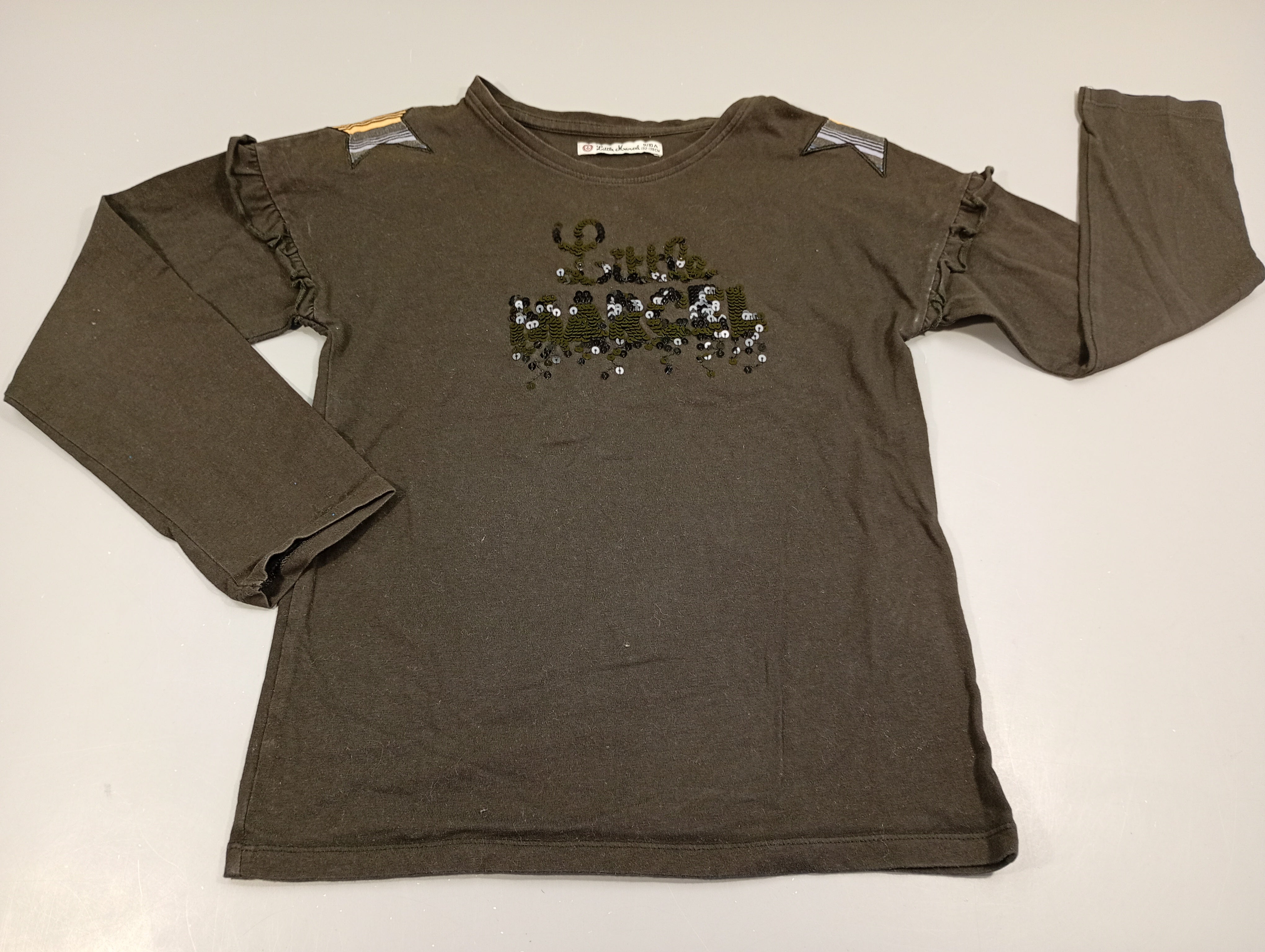 T-shirt m.c noir' little marcel