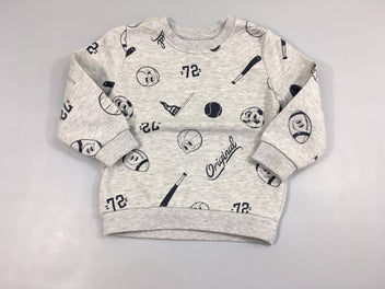 Sweat gris Ballons bouloché!