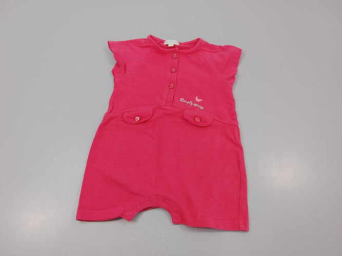 Combishort rose, moins cher chez Petit Kiwi