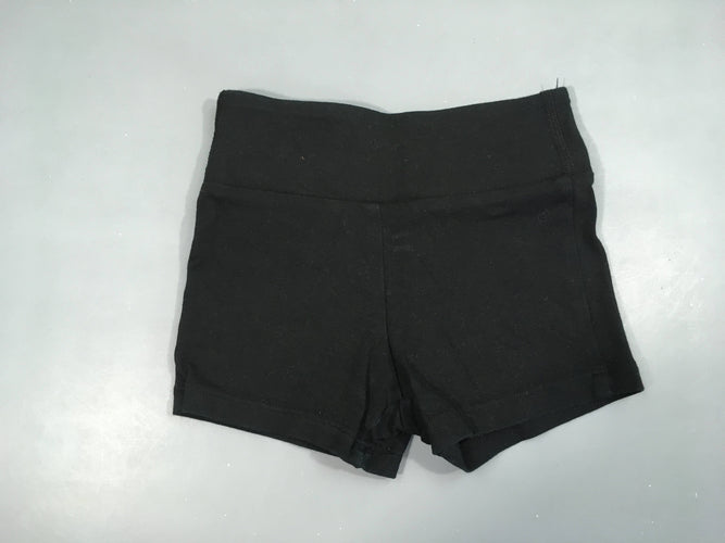 Short cycliste jersey noir, moins cher chez Petit Kiwi