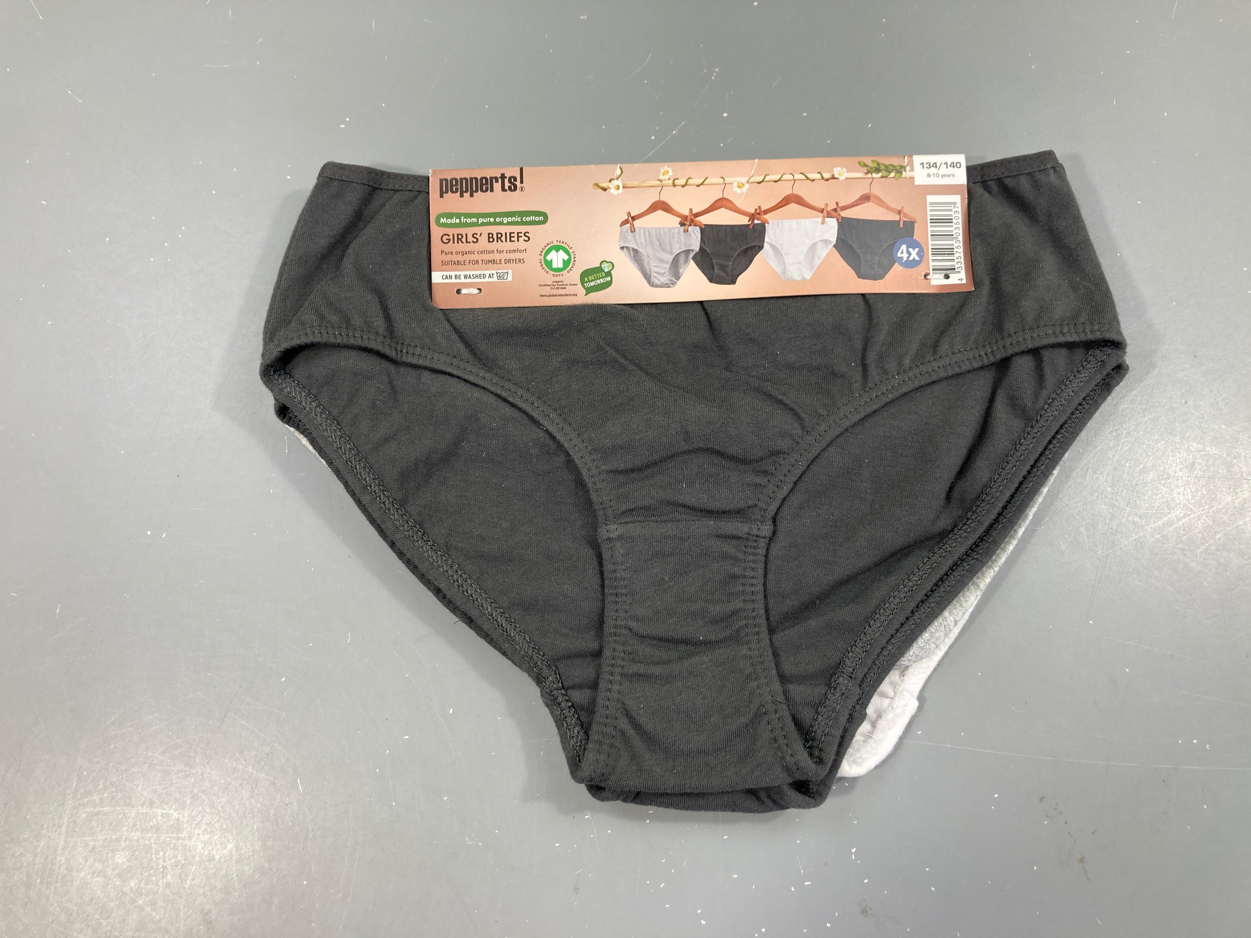 Neuf-4 Culottes gris-blanc Pepperts