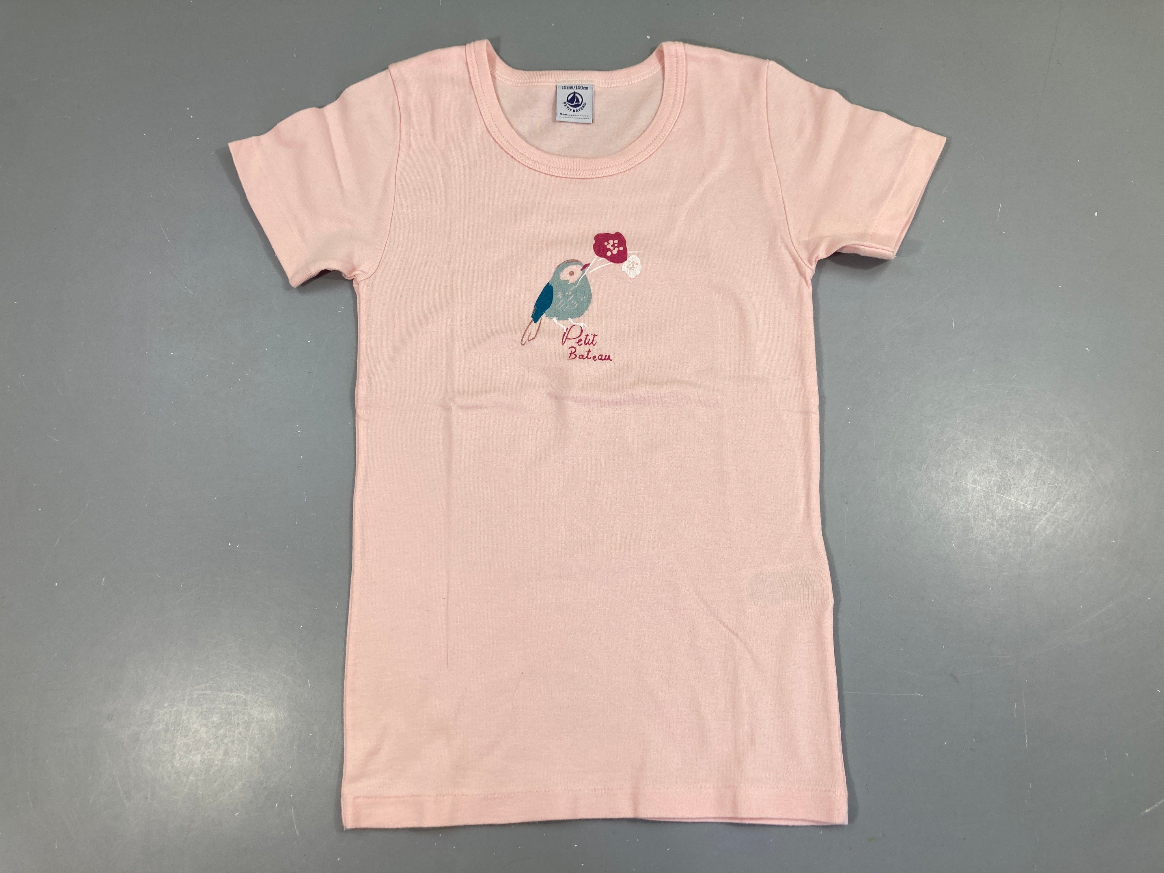 Chemisette m.c rose pâle