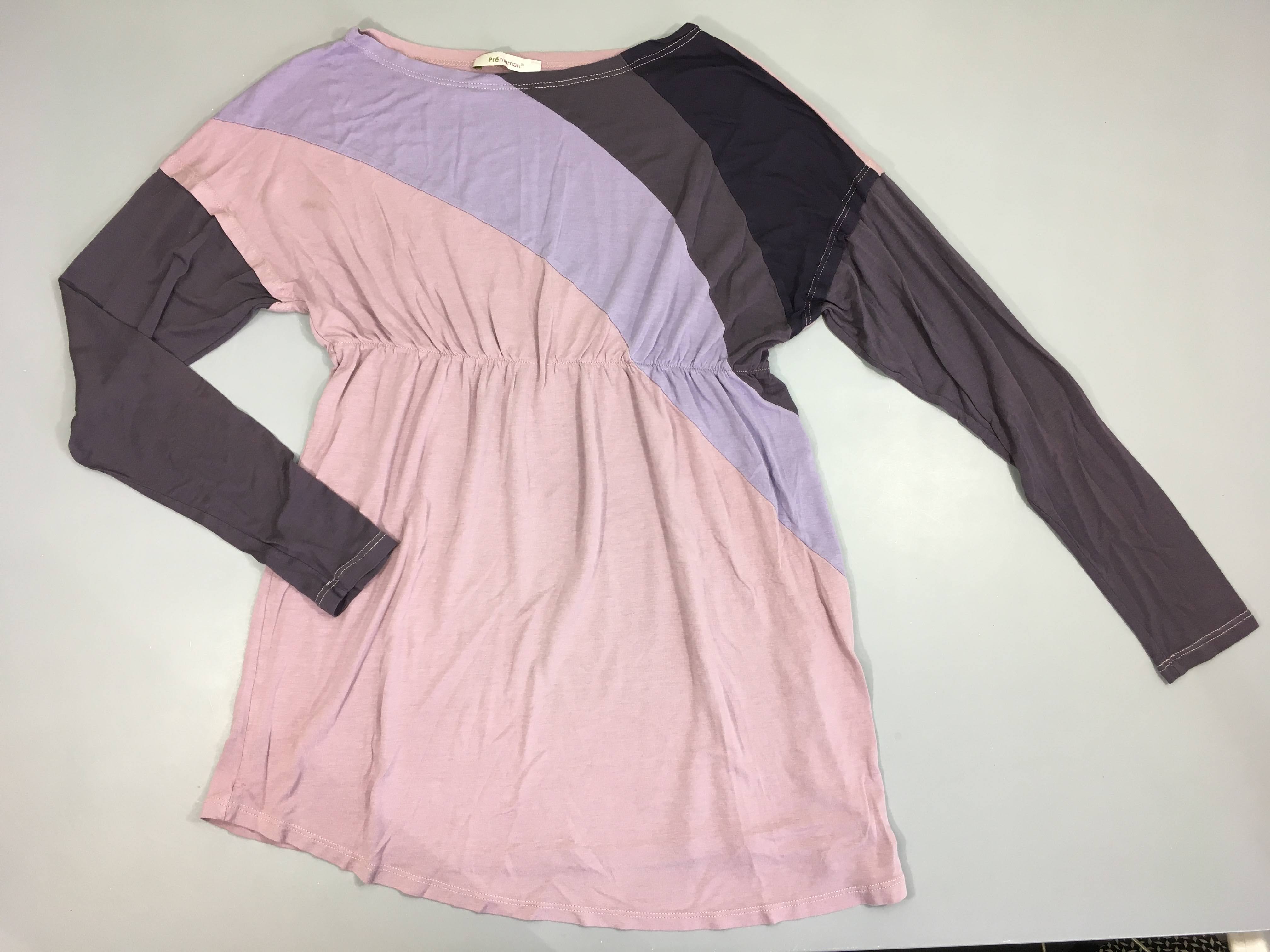 T-shirt m.l lilas-mauve