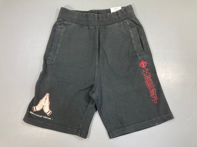 Neuf-Bermuda molleton gris foncé Jujuteu Kaisen, moins cher chez Petit Kiwi
