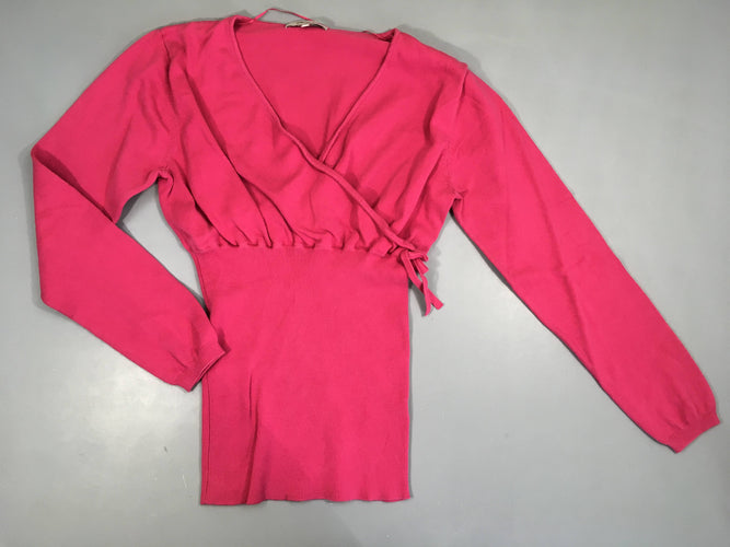 Pull fuschia, moins cher chez Petit Kiwi
