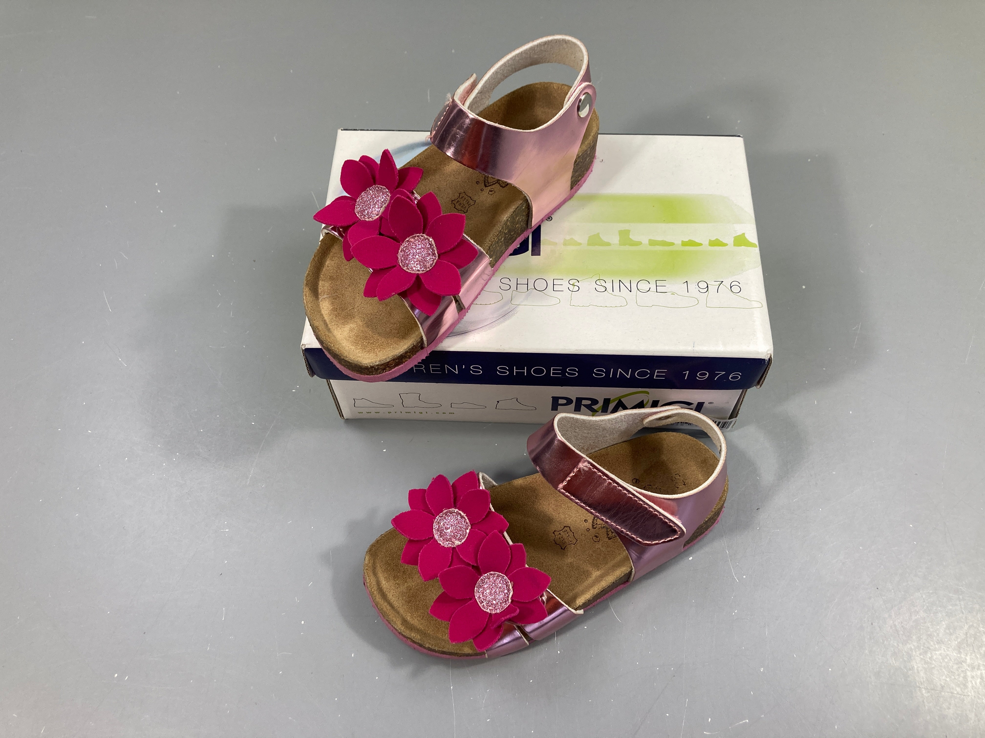 Sandales roses fleurs Primigi