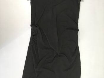 Robe m.c jersey noire