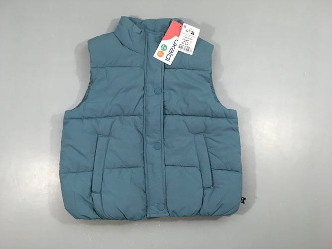 Neuf-Bodywarmer bleu, moins cher chez Petit Kiwi