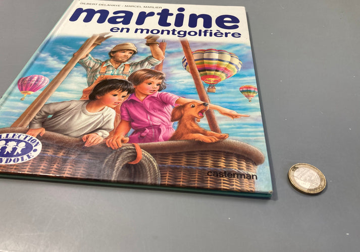 Martine en montgolfière, moins cher chez Petit Kiwi