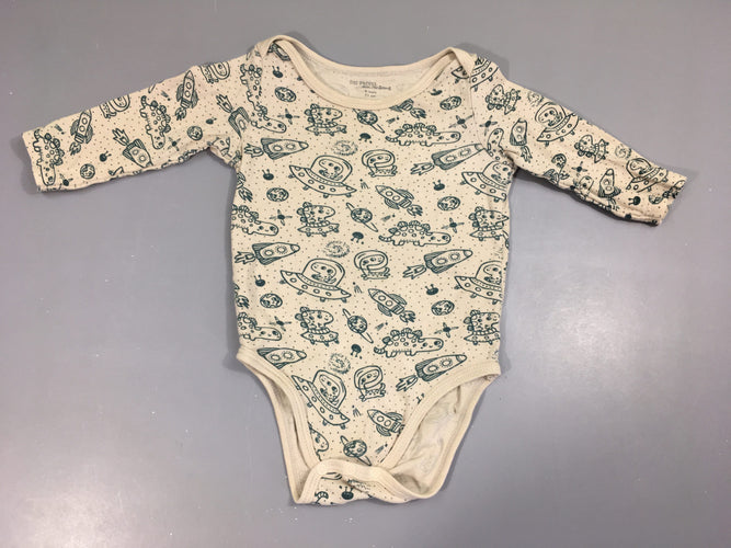 Body m.l beige Espace kaki, moins cher chez Petit Kiwi