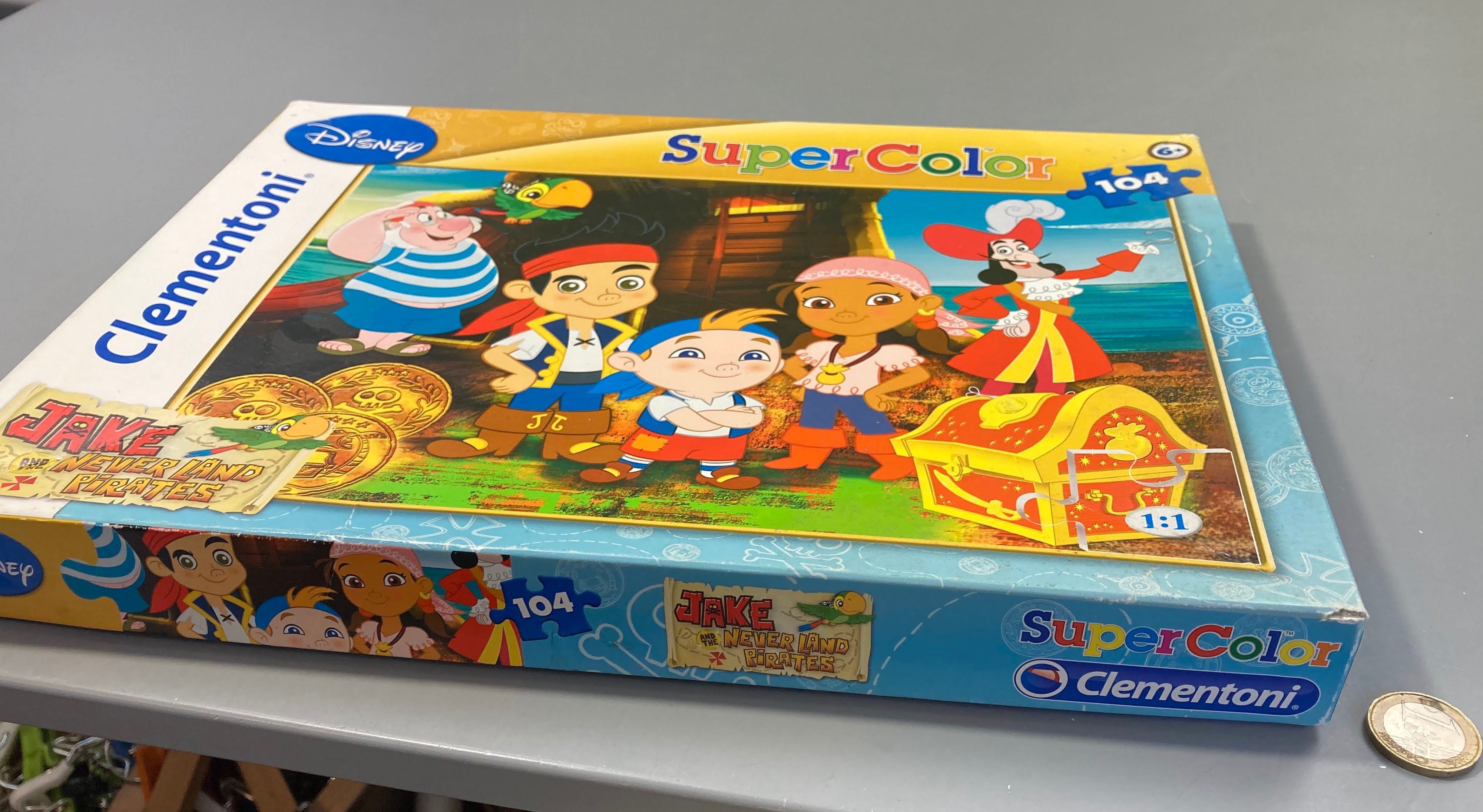 Puzzle Jake le pirate,104pcs